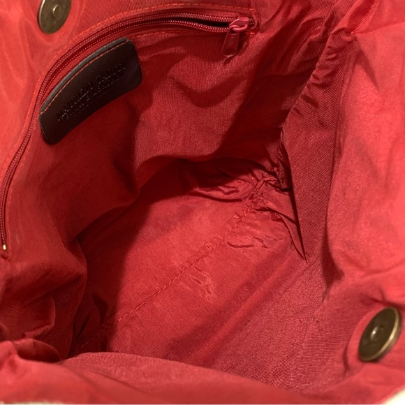 Maurizio Taiuti Calf Hair Genuine Leather Small Handbag Leopard Print - Picture 5 of 8